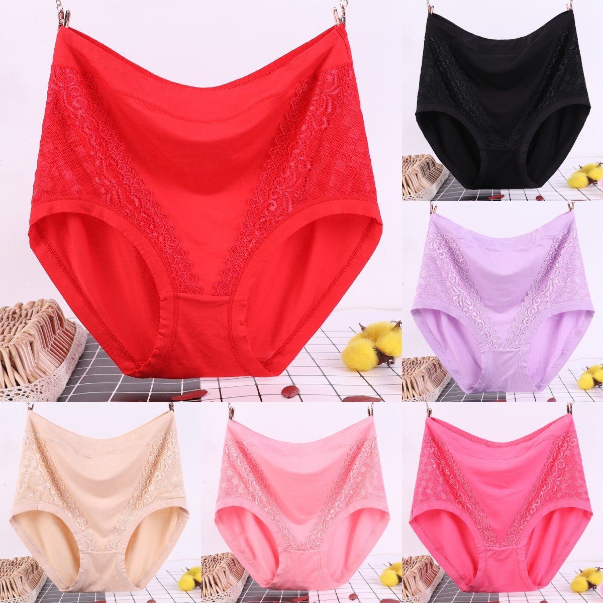 đ„đ (6 sztuk) Ostatni dzieĆ - 50% zniĆŒki - Antybakteryjna bielizna modelujÄ
ca brzuch z wysokim stanemđ„°